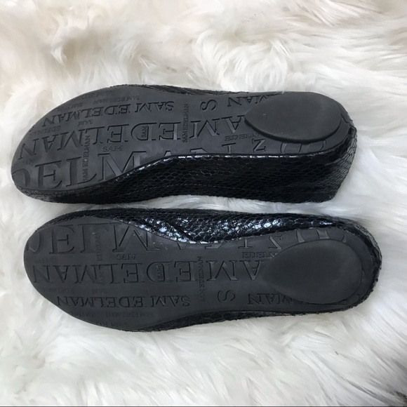 Sold Sam Edelman Black S Caper Ballet flats - Picture 7 of 8